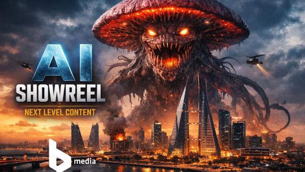 bMedia AI showreel 2026